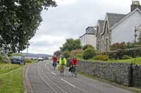 Approach to the Tarbert ferry