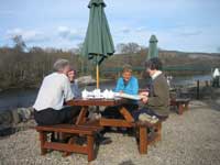 cafe at Tummel Bridge