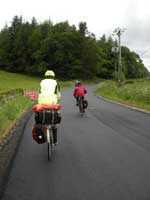 closed road near Fintry