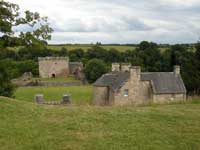 Craignethan Castle from the car park