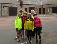 Group photo at Leadhills