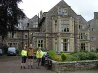 Outside Clennell Hall