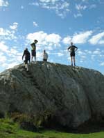 On the rock of Fourstones