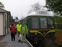 Keith station in the rain