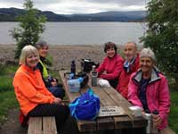 Lunch by Loch Venachar