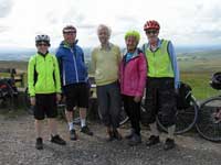 Group at Hartside summit