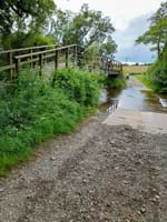 The bridge over the ford near Belses