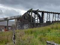 Killhope lead mining water wheel