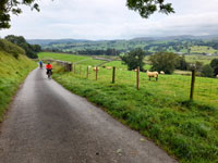 Climbing from High Knipe towards Askham