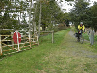 Former level crossing nr Udny Station