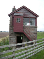 Signat box at Bendor crossing